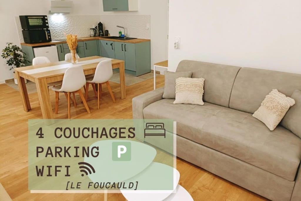 Ferienwohnung Le Foucauld 4 Canapes, Parking, Wifi Lourdes Exterior foto